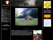 Tablet Screenshot of cane-corso-morgana.dk